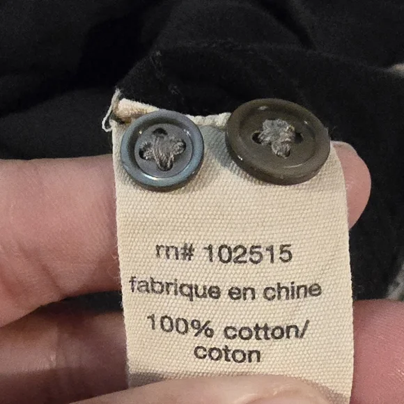 John Varvatos Men's Black Button Down Shirt Size XL - Picture 5 of 5